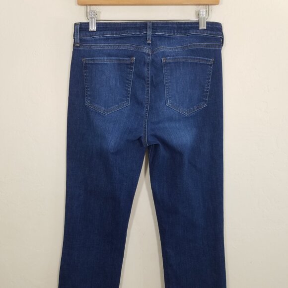 NYDJ Lift Tuck Technology SHERI SLIM Stretch Jeans Blue Size 6 - Picture 6 of 8